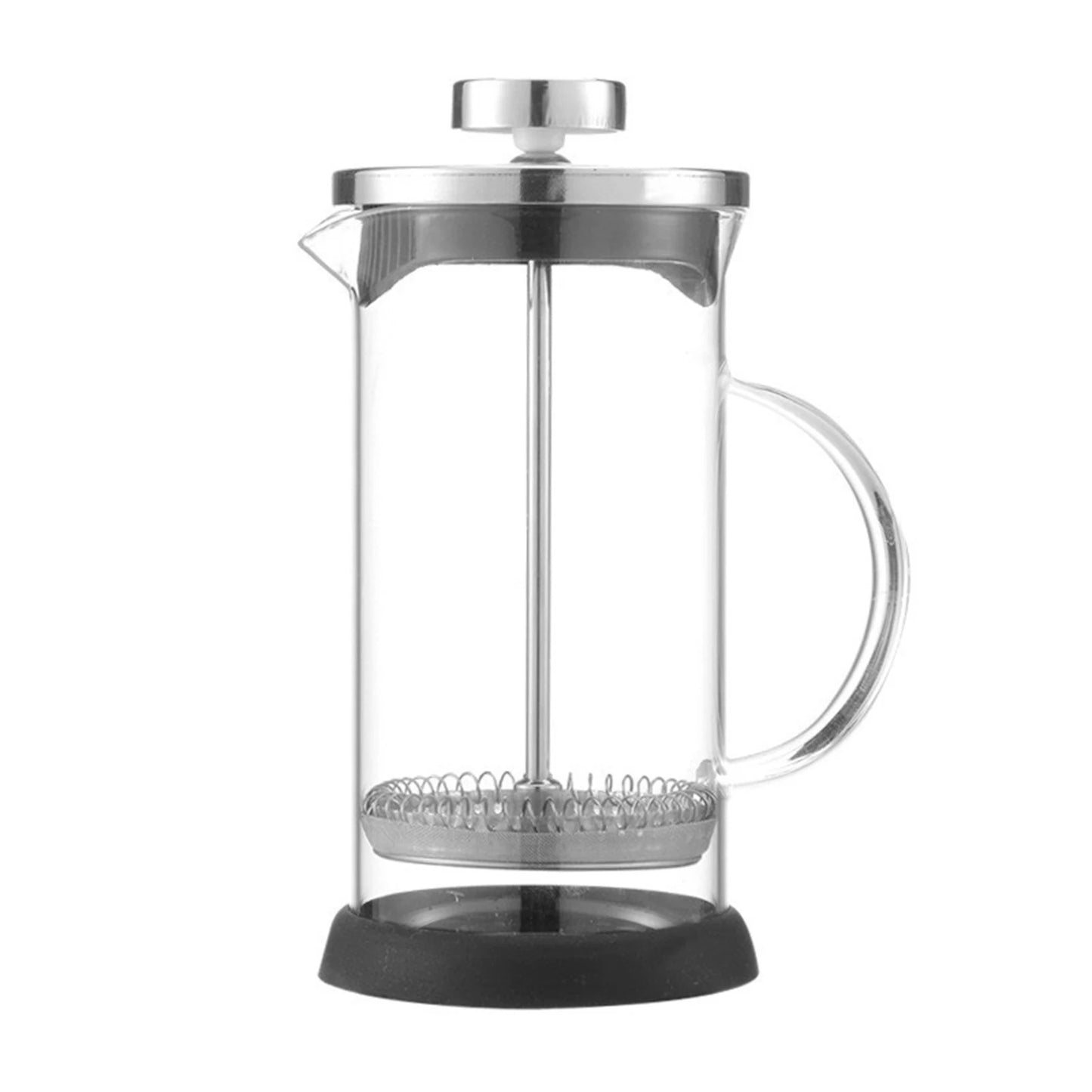 350 Ml French Press Pot Borosilicate Glass Coffee Maker Cold Brew Tea